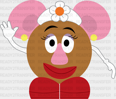 Toy Story Mrs. Potato Mickey Head Disney Dtf Transfer