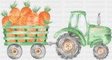Tractor Carrying Carrots - St. Patrick’s Day DTF Transfer