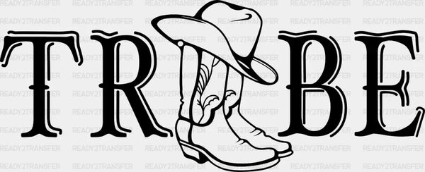 TRIBE COWBOY BOOTS Only DTF Transfer