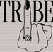 TRİBE Finger DTF Transfer ready2transfer Black