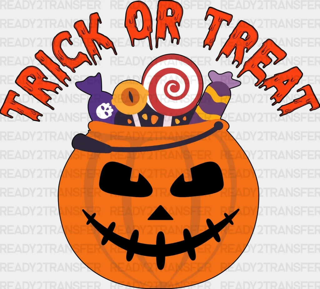 Trick Or Treat Dtf Transfer