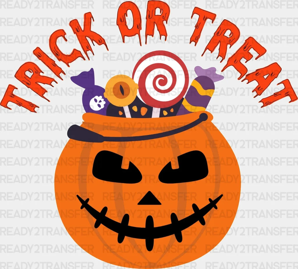 Trick Or Treat Dtf Transfer