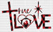 True Love DTF Transfer ready2transfer Black
