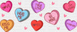 True Love Hearts - Valentine’s Day Cup Wrap UV Sticker Permanent UV DTF Decal