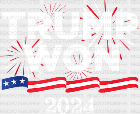 Trump Won 2024 Us Flag - Dtf Transfer Adult Unisex S & M (10’’) / Light Color Design (See Imaging)