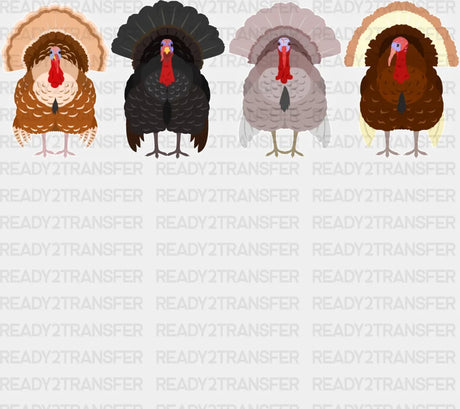 Turkey Crew Dtf Transfer