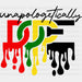Unapologetically Dope BLM DTF Transfer ready2transfer Black