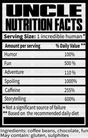 Uncle Nutrition Facts - Dtf Heat Transfer Adult Unisex S & M (10’’) / Dark Color Design (See