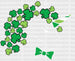 Unicorn St. Patrick's Day DTF Heat Transfer, Saint Patricks Day Design, St Paddys Day DTF ready2transfer White