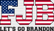 Us Flag Fjb Let’s Go Brandon Election Dtf Transfer Adult Unisex - S & M (10’) / Black