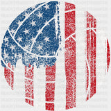 Us Flag Volleyball - Volleyball DTF Transfers ready2transfer