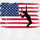 USA - Tennis DTF Transfers ready2transfer Light Color Design (See Imaging)