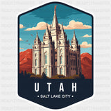 Utah Salt Lake City - States & Cities DTF Transfer ready2transfer