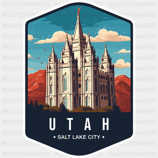 Utah Salt Lake City - States & Cities DTF Transfer ready2transfer