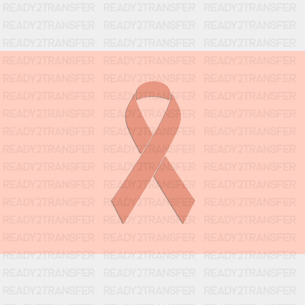 Uterine Endometrial Cancer Awareness Flag - Cancer Awareness DTF Transfers