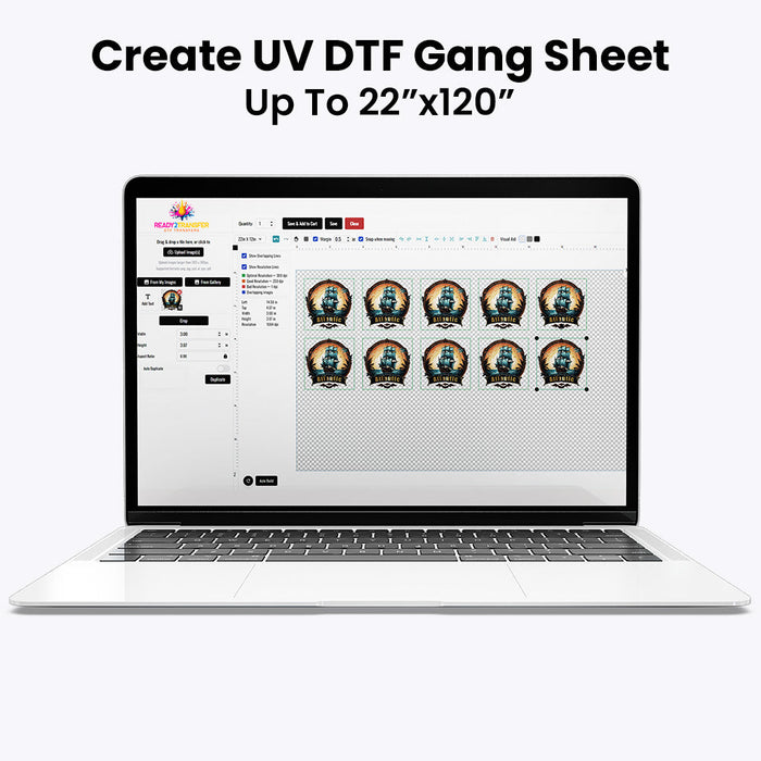 Create Uv Sticker Gang Sheet