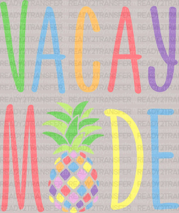 Vacay Mode DTF Heat Transfer, Vacation Design, Vacay Mode DTF