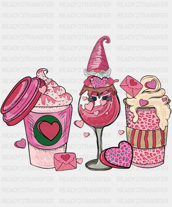 VALENTINE SHAKES 2 DTF Transfer