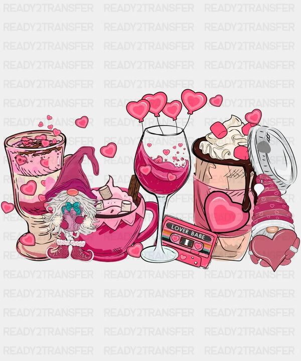 VALENTINE SHAKES DTF Transfer