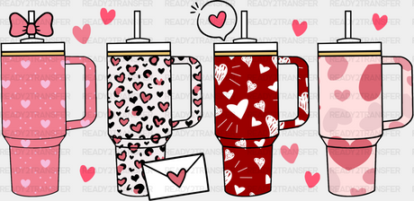 Valentines Mugs Dtf Transfer