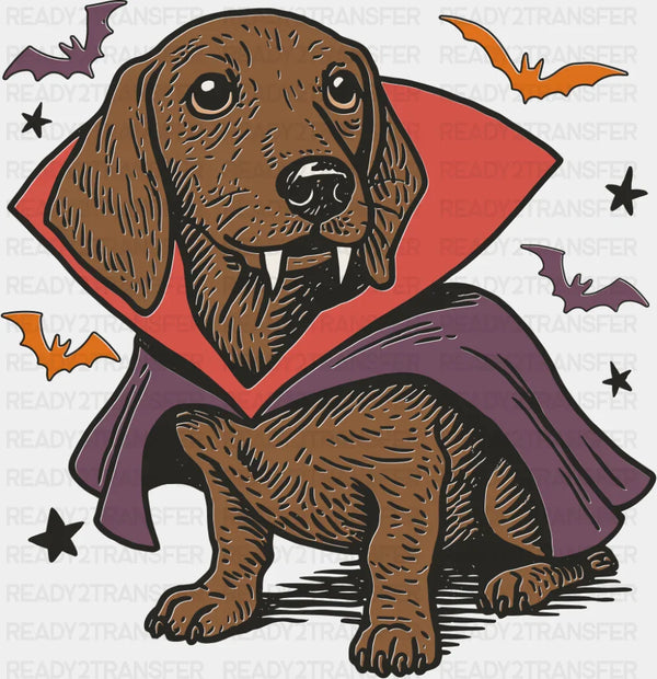 Vampire Dog - Halloween DTF Transfer