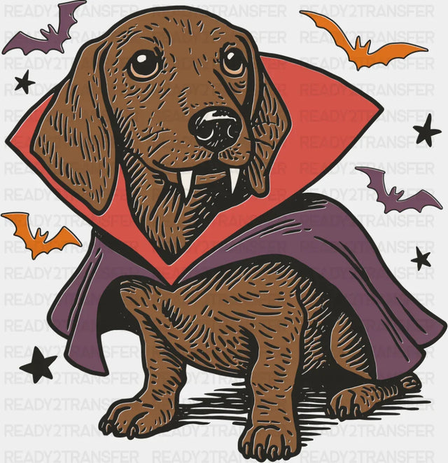 Vampire Dog - Halloween DTF Transfer