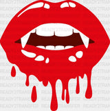 VAMPIRE TOOTH DTF Transfer ready2transfer