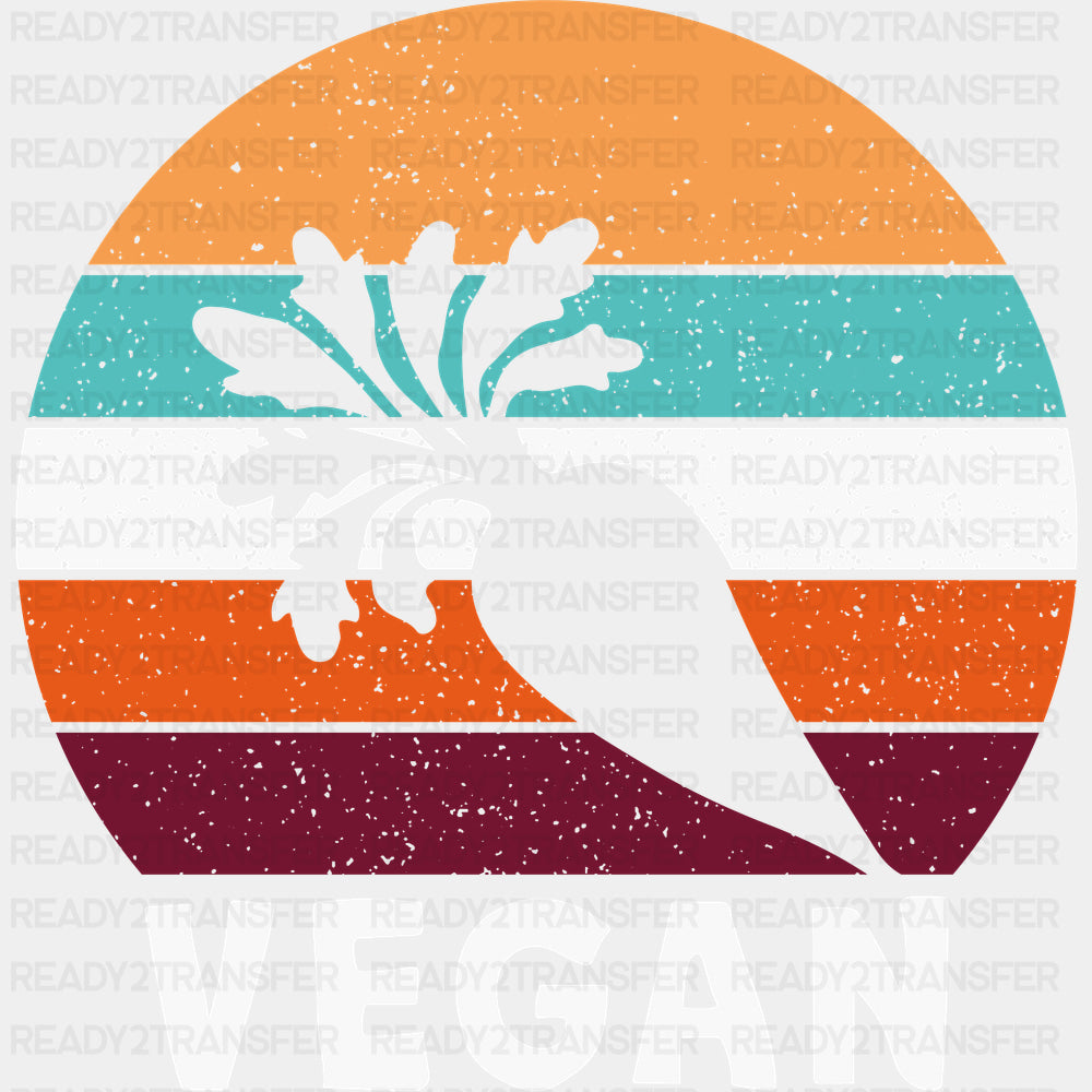 Vegan Carrot Design - Vegan DTF Transfers