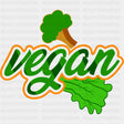 Vegan Orange & Green - Vegan DTF Transfers