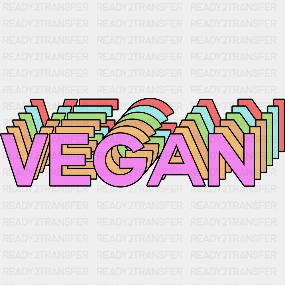 Vegan Retro 80’s - Vegan DTF Transfers
