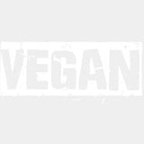 Vegan Vintage B&W - Vegan DTF Transfers - Adult Unisex - S & M (10’’) / Light Color Design (See Imaging)