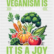 Veganism Is Not A Sacrifice - Vegan DTF Transfers