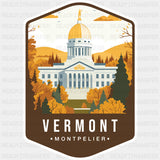 Vermont Montpelier - States & Cities DTF Transfer ready2transfer