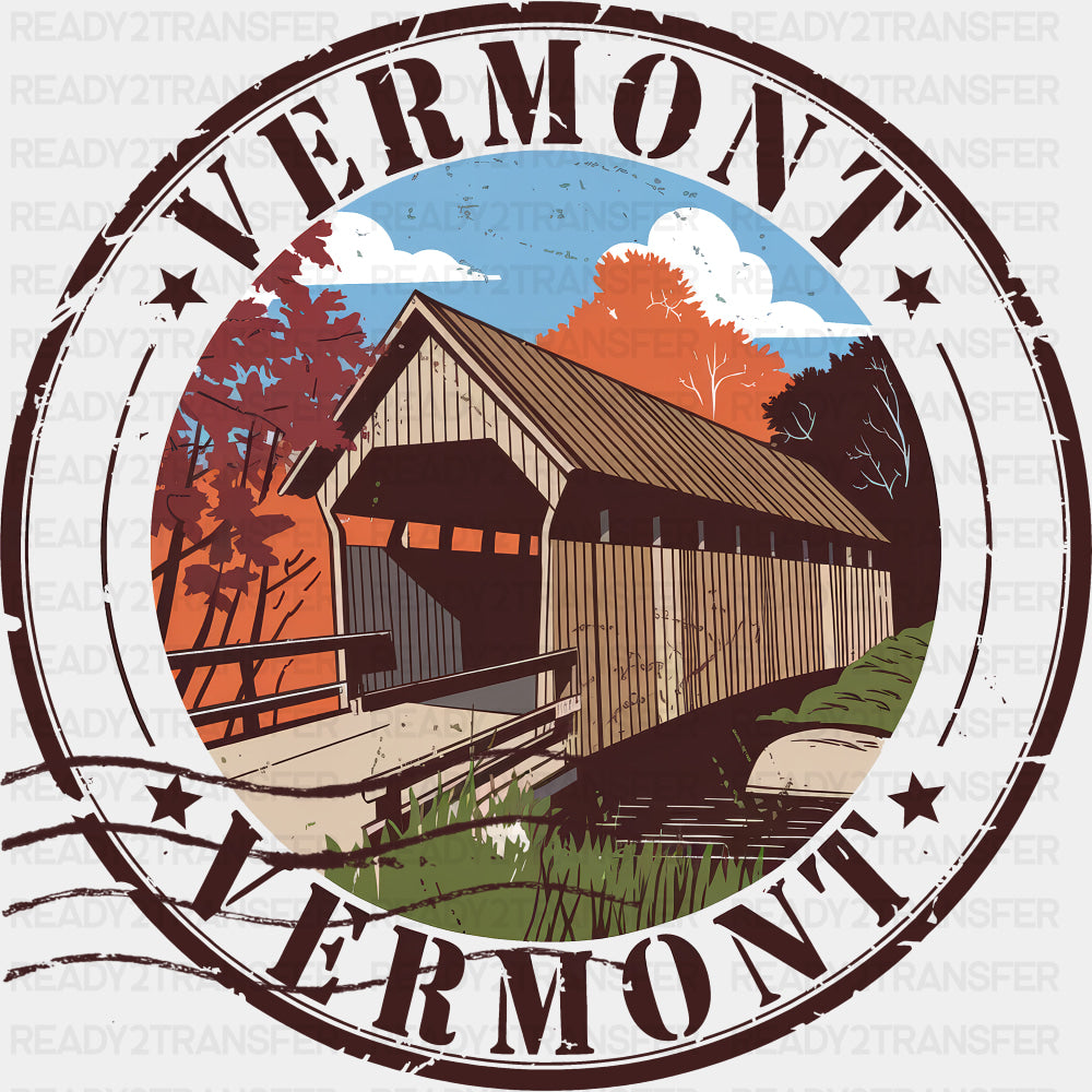 Vermont - States & Cities DTF Transfer ready2transfer