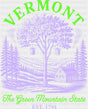 Vermont The Green Mountain State - States & Cities DTF Transfer