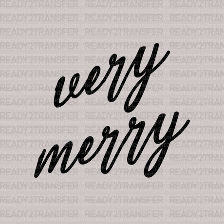 Very Merry DTF Transfer - ready2transfer