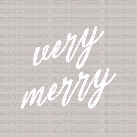 Very Merry DTF Transfer - ready2transfer