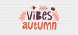 Vibes Autumn - Seasons Cup Wrap UV Sticker Permanent UV DTF Decal