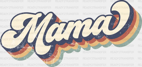 Vintage Mama Mother’s Day Dtf Heat Transfer Design Mom