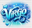 Virgo Blue And Pink - Zodiacs & Horoscopes Dtf Transfer Adult Unisex S M (10’’) / Color Design