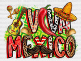 Viva Mexico DTF Transfer