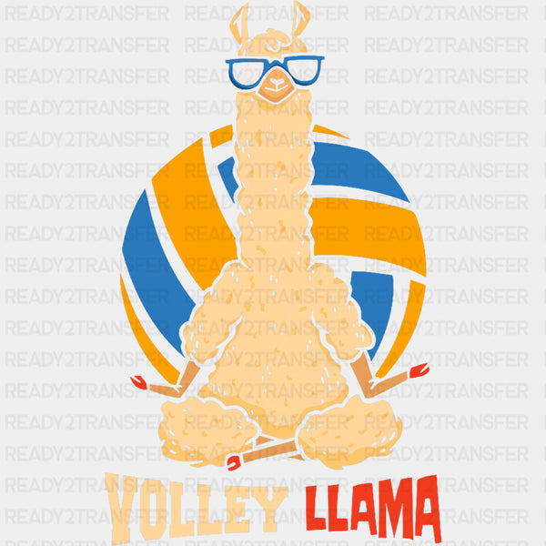 Volley Llama - Volleyball DTF Transfers