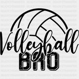 Volleyball Bro - Volleyball DTF Transfers ready2transfer Dark Color Design (See Imaging)