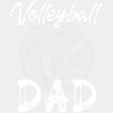 Volleyball Dad B&W Design - Volleyball DTF Transfers ready2transfer Light Color Design (See Imaging)