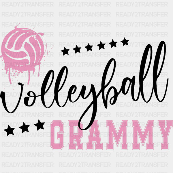 Volleyball Grammy, Stars - Volleyball DTF Transfers