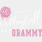 Volleyball Grammy, Stars - Volleyball DTF Transfers ready2transfer Light Color Design (See Imaging)
