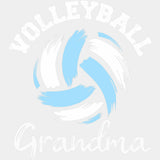 Volleyball Grandma, Blue Color - Volleyball DTF Transfers ready2transfer Light Color Design (See Imaging)