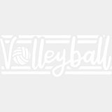 Volleyball, Lines - Volleyball DTF Transfers ready2transfer Light Color Design (See Imaging)