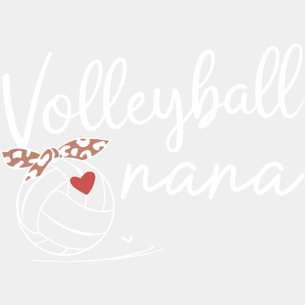 Volleyball Nana - Volleyball DTF Transfers ready2transfer Light Color Design (See Imaging)