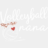Volleyball Nana - Volleyball DTF Transfers ready2transfer Light Color Design (See Imaging)